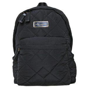 Marc Jacobs Quilted Nylon Backpack Bag in Black